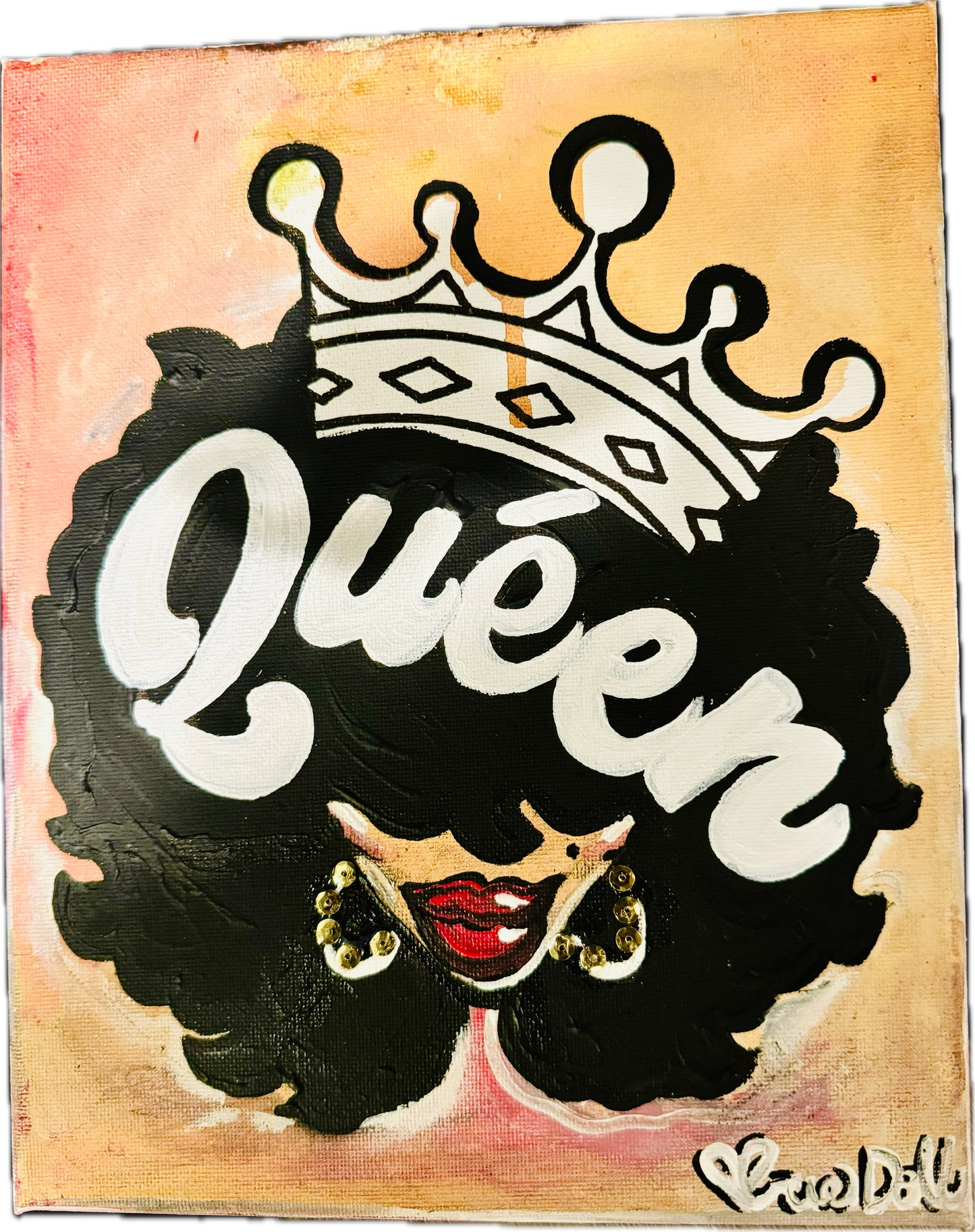 “QUÉENZ” canvas