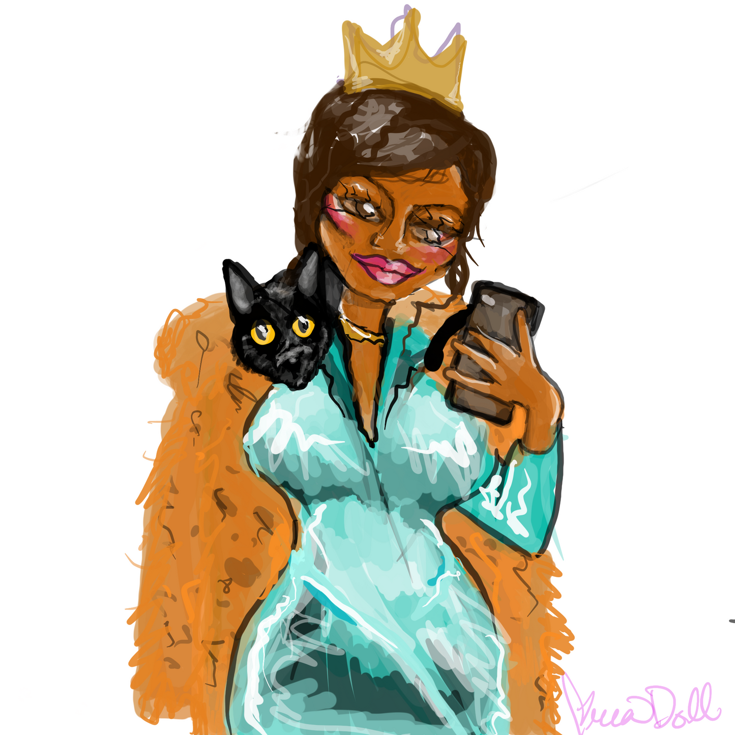 “Bria, The Glossy Doll”