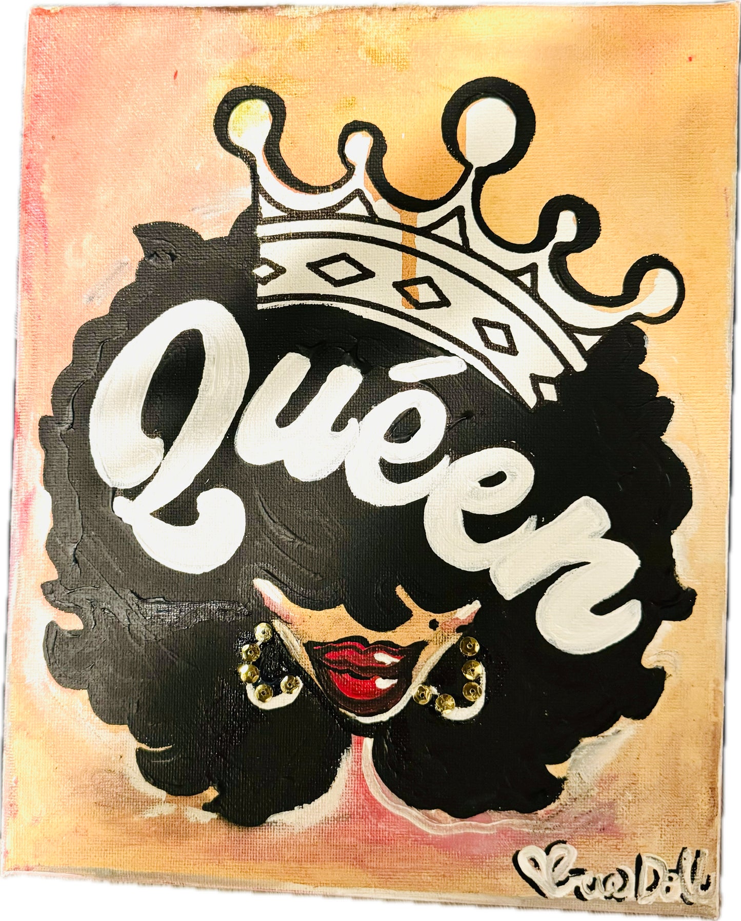 “QUÉENZ” canvas